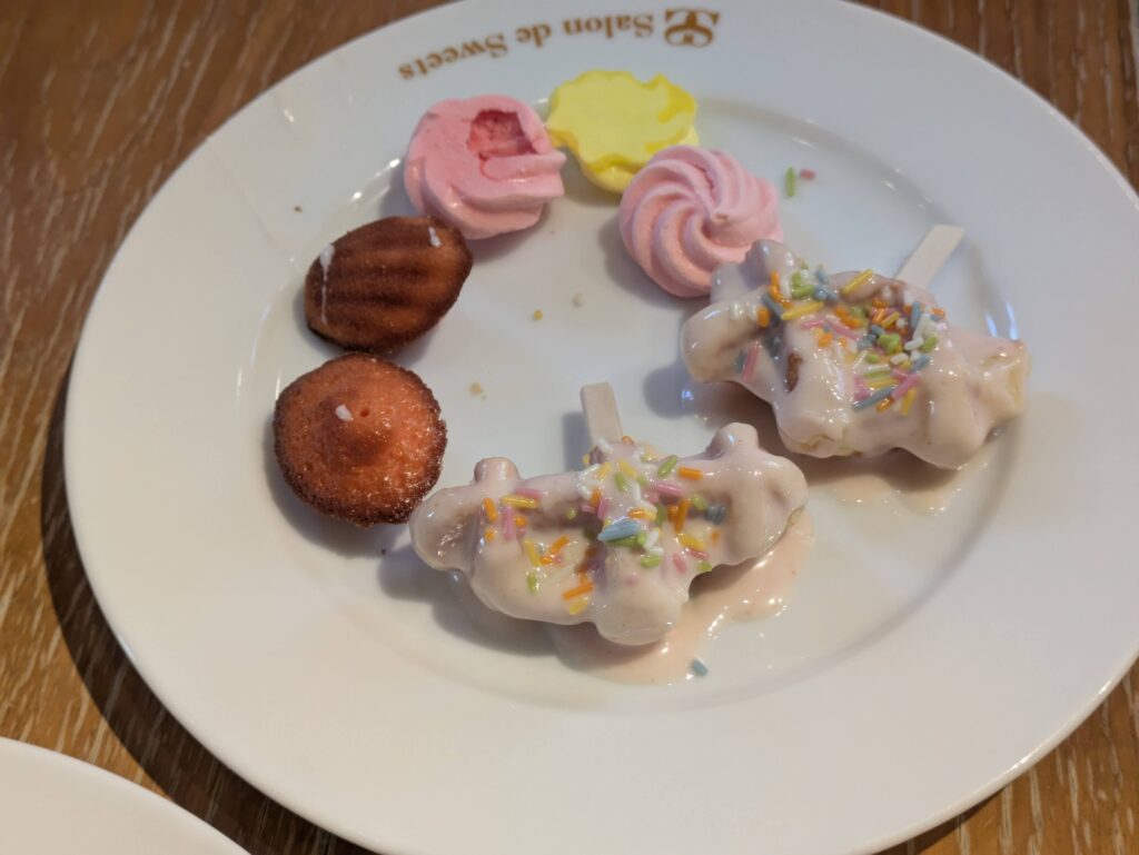 次女のデザート